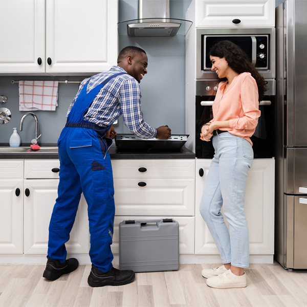 can you provide an estimate for cooktop repair before beginning any work in Dover Wisconsin